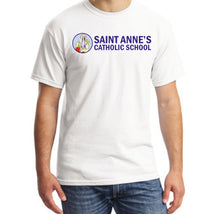 Load image into Gallery viewer, Heavy Cotton Short Sleeve T-Shirt w/ big logo