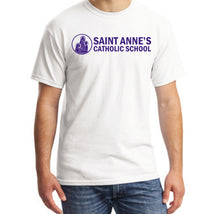 Load image into Gallery viewer, Heavy Cotton Short Sleeve T-Shirt w/ big logo