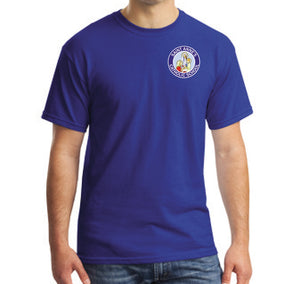 Heavy Cotton Short Sleeve T-Shirt w/ small logo