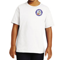 Load image into Gallery viewer, Youth 100% Cotton Short Sleeve T-Shirt w/ small logo