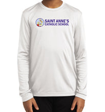 Load image into Gallery viewer, Youth Performance Long Sleeve T-Shirt w/ big logo
