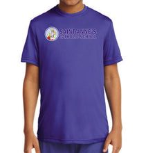 Load image into Gallery viewer, Youth Performance Short Sleeve T-Shirt w/ big logo