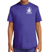 Load image into Gallery viewer, Youth Performance Short Sleeve T-Shirt w/ small logo